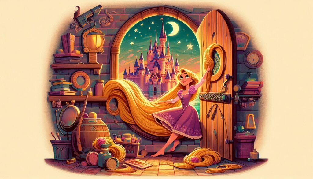 Rapunzel Infancia Lectora